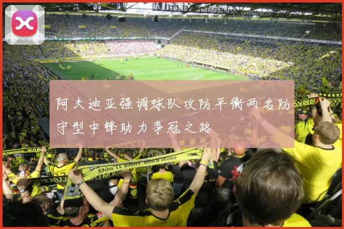 阿夫迪亚强调球队攻防平衡两名防守型中锋助力争冠之路